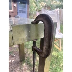 Vintage J. H. Williams C-clamp Deep Throat No. 404 Drop Forged in the USA 5"